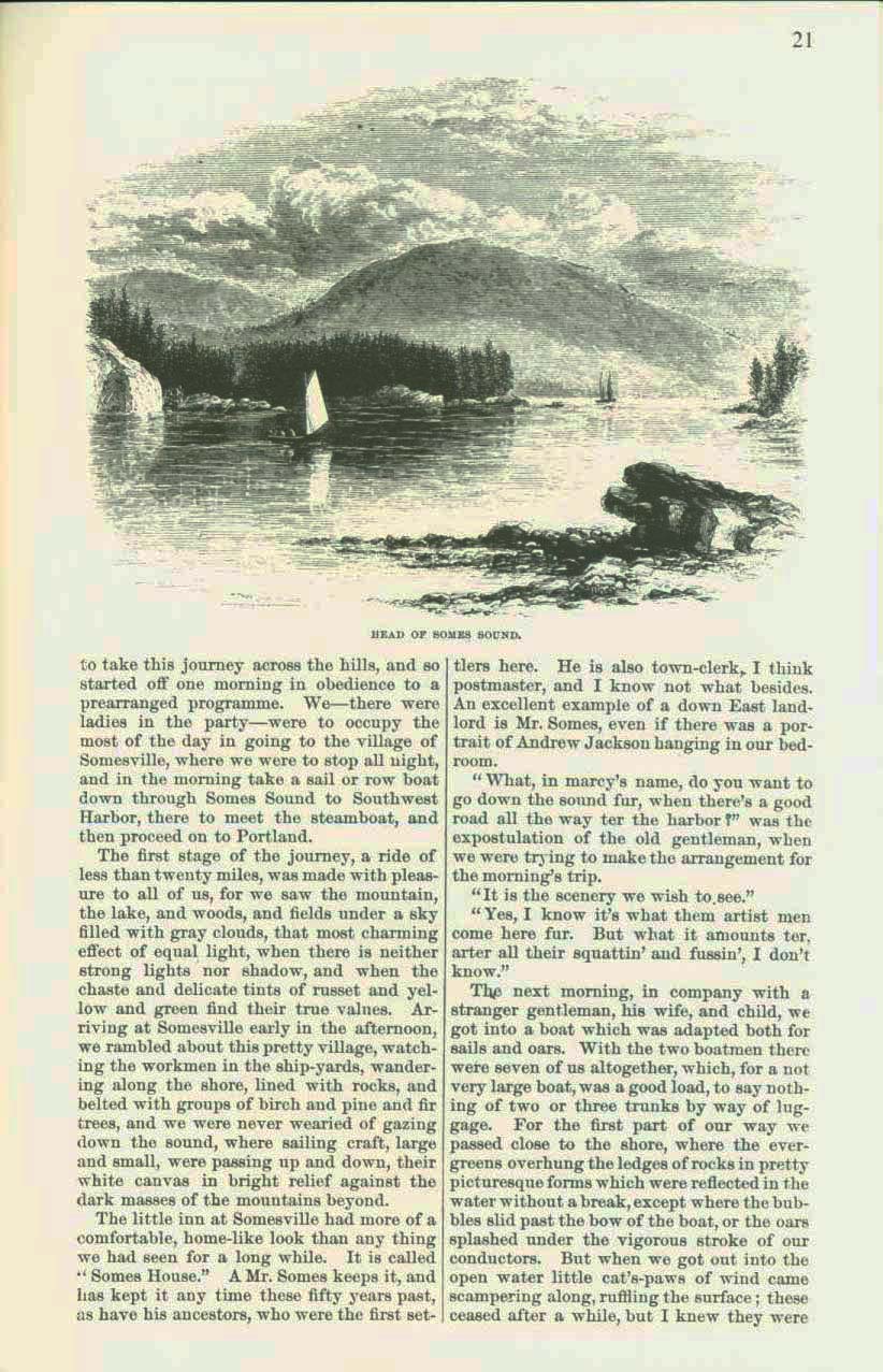 Mount Desert, 1872: an early history of the Maine island that is now Acadia National Park. vist0029i